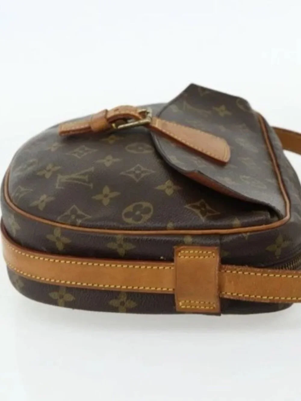LOUIS VUITTON Monogram Jeune Fille GM Shoulder Bag M51225 LV Auth ep14236